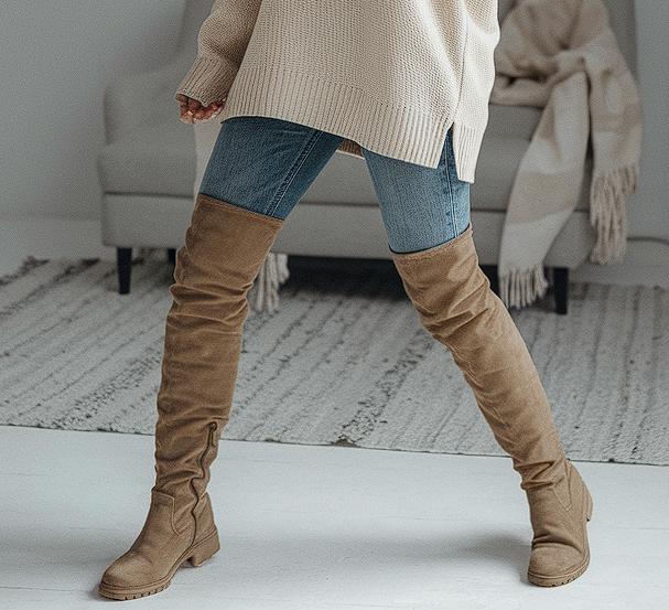 Over-Knee-Stiefel