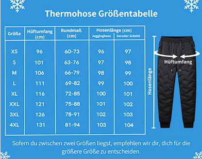 Unisex thermische broek