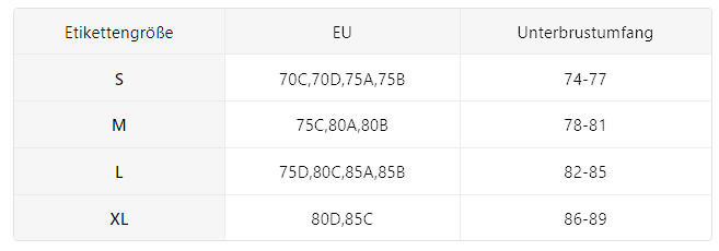 Elija - 3er / 6er Set - Trägerloser BH mit Schnalle vorne