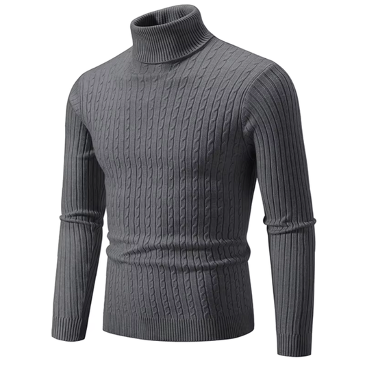 Rolf - warmer Strickpullover mit Rollkragen