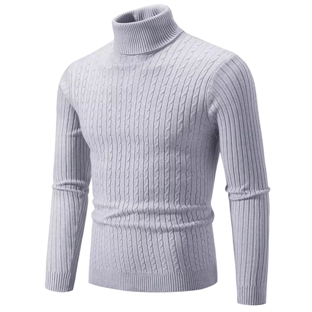 Rolf - warmer Strickpullover mit Rollkragen