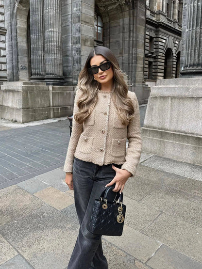 Sarah | Veste en tweed