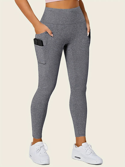 Po-Lifting und Bauchweg-Leggings - Formend und glättend mit Handy-Taschen - für Komfort und Selbstbewusstsein