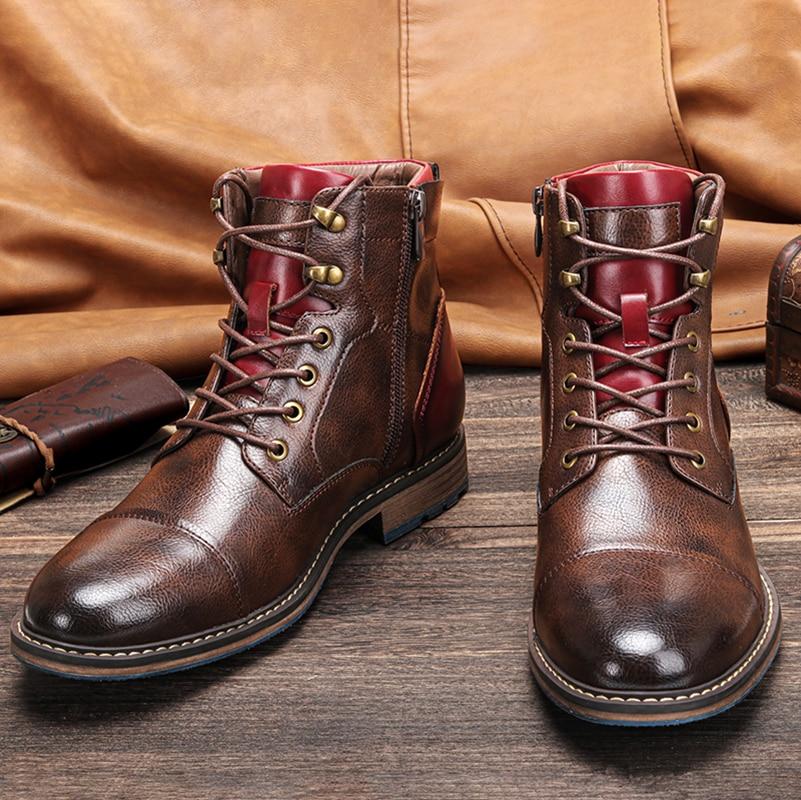 Carim - Klassische Leder-Oxford-Stiefel für Herren