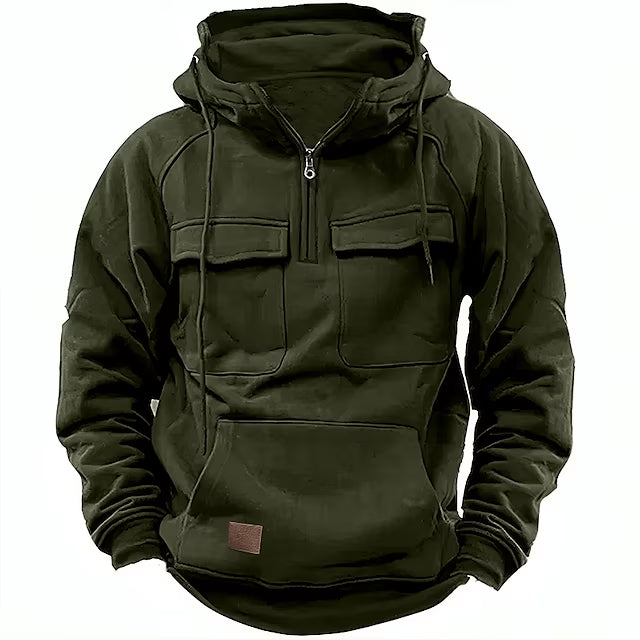 Leonard - Bequemer Winter-Hoodie mit Reißverschluss