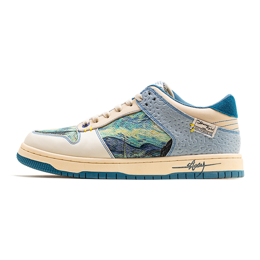 Van Gogh "Sternennacht" inspirierte Sneaker