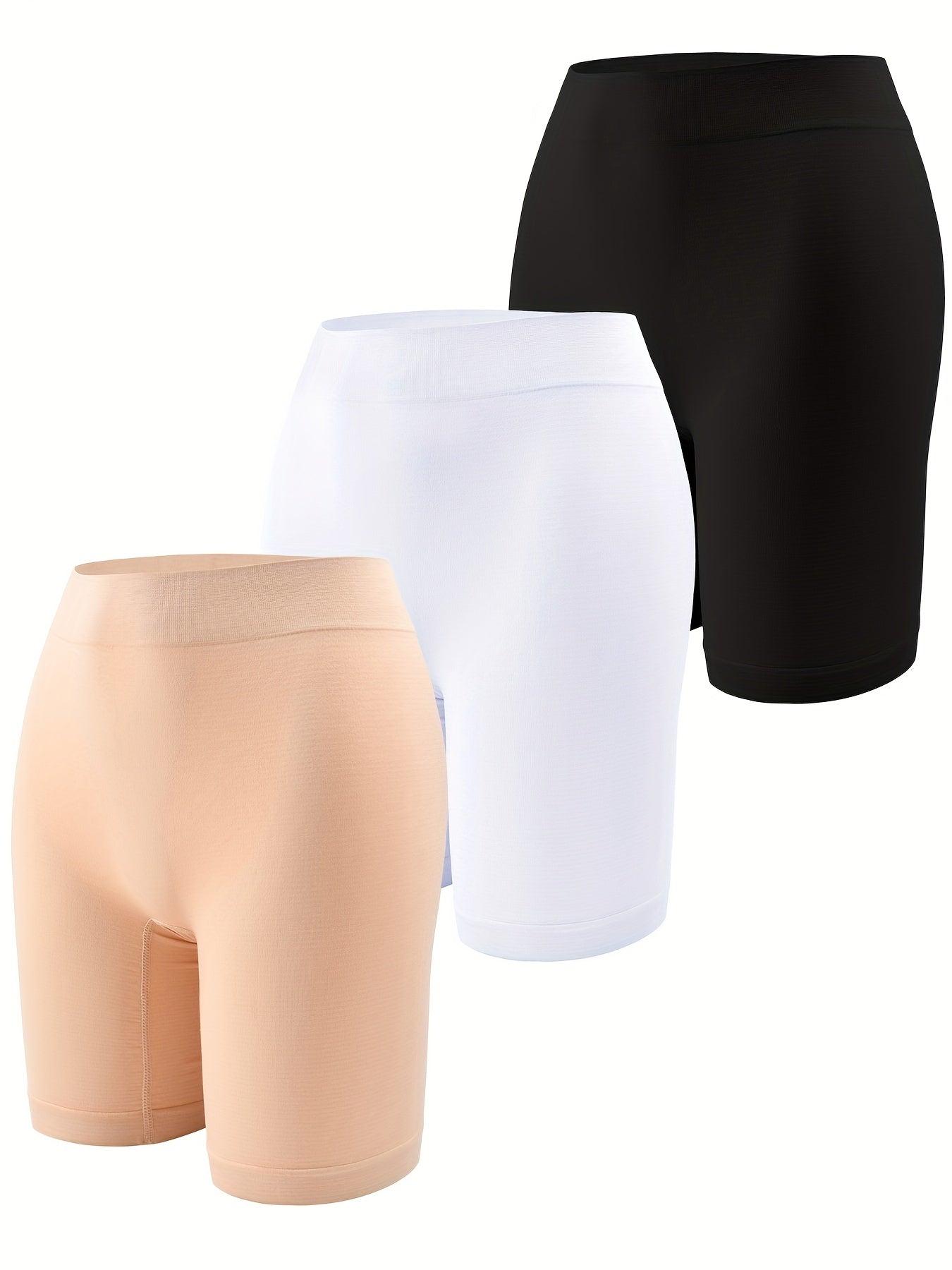 3er-Pack Nahtlose Bodyshort-Panties - Ultraweich, Dehnbar & Atmungsaktiv