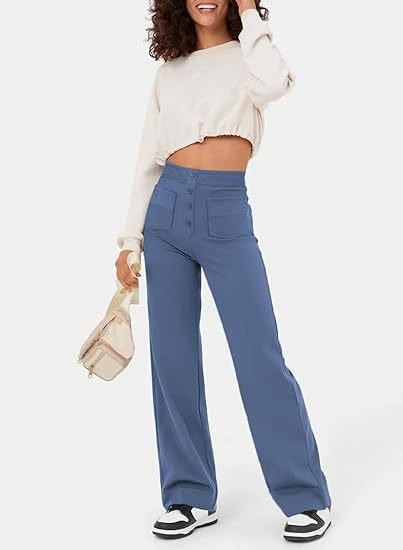 Franziska - Elastische High-Waisted Hose