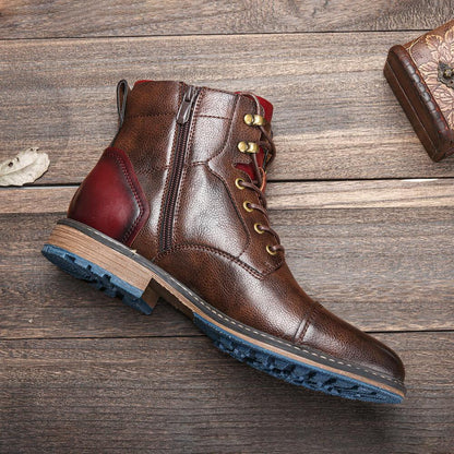 Carim - Klassische Leder-Oxford-Stiefel für Herren