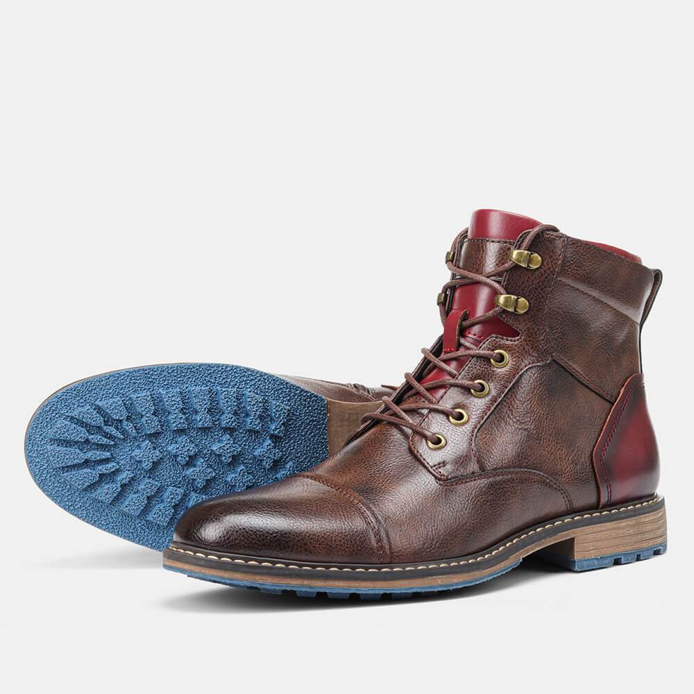 Carim - Klassische Leder-Oxford-Stiefel für Herren