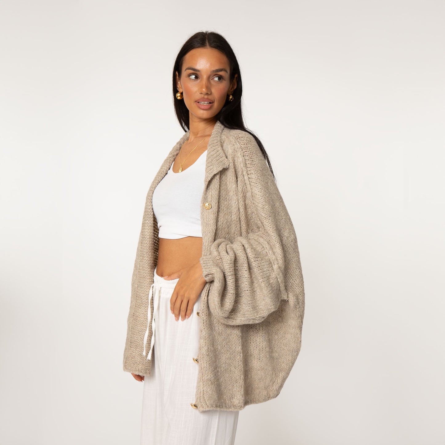 Colombine - Oversized Cardigan