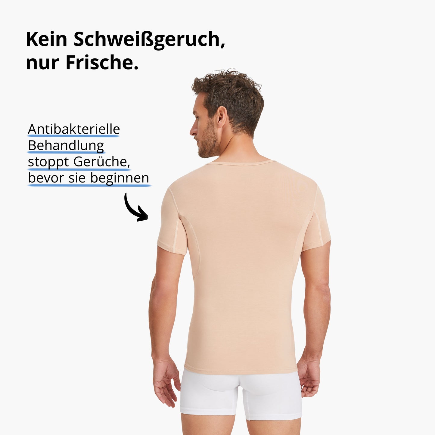 Elias - Anti-Schweiß Shirt Herren Comfort