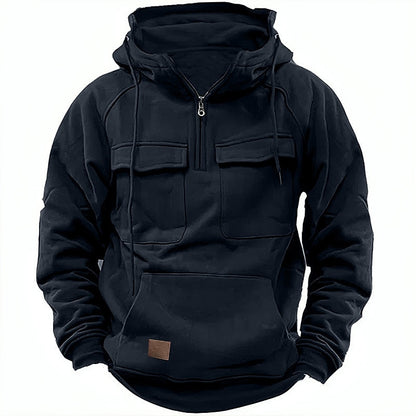 Leonard - Bequemer Winter-Hoodie mit Reißverschluss